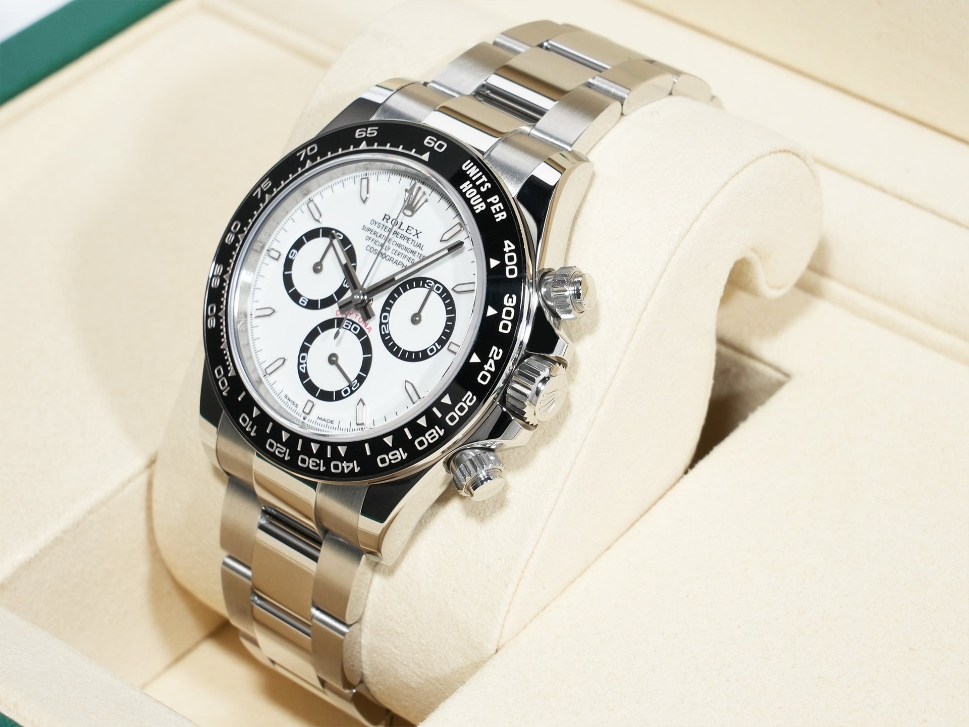 ロレックス デイトナ Ref.126500LN ステンレススチール ホワイト文字盤 未使用 i5omwkf8