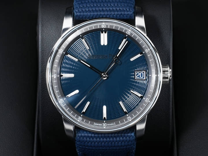 Audemars Piguet CODE 11.59 by Audemars Piguet Ref. 15210ST.OO.A348KB.01 Stainless Steel Night Blue Dial Unused rbuyx2tm