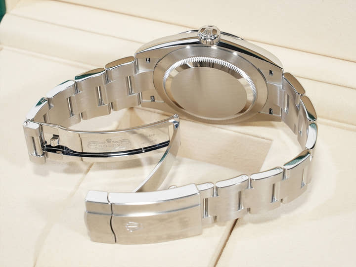 Rolex Oyster Perpetual 41 Ref. 134300 Stainless Steel Lavender Dial Unused 26hrjzaz