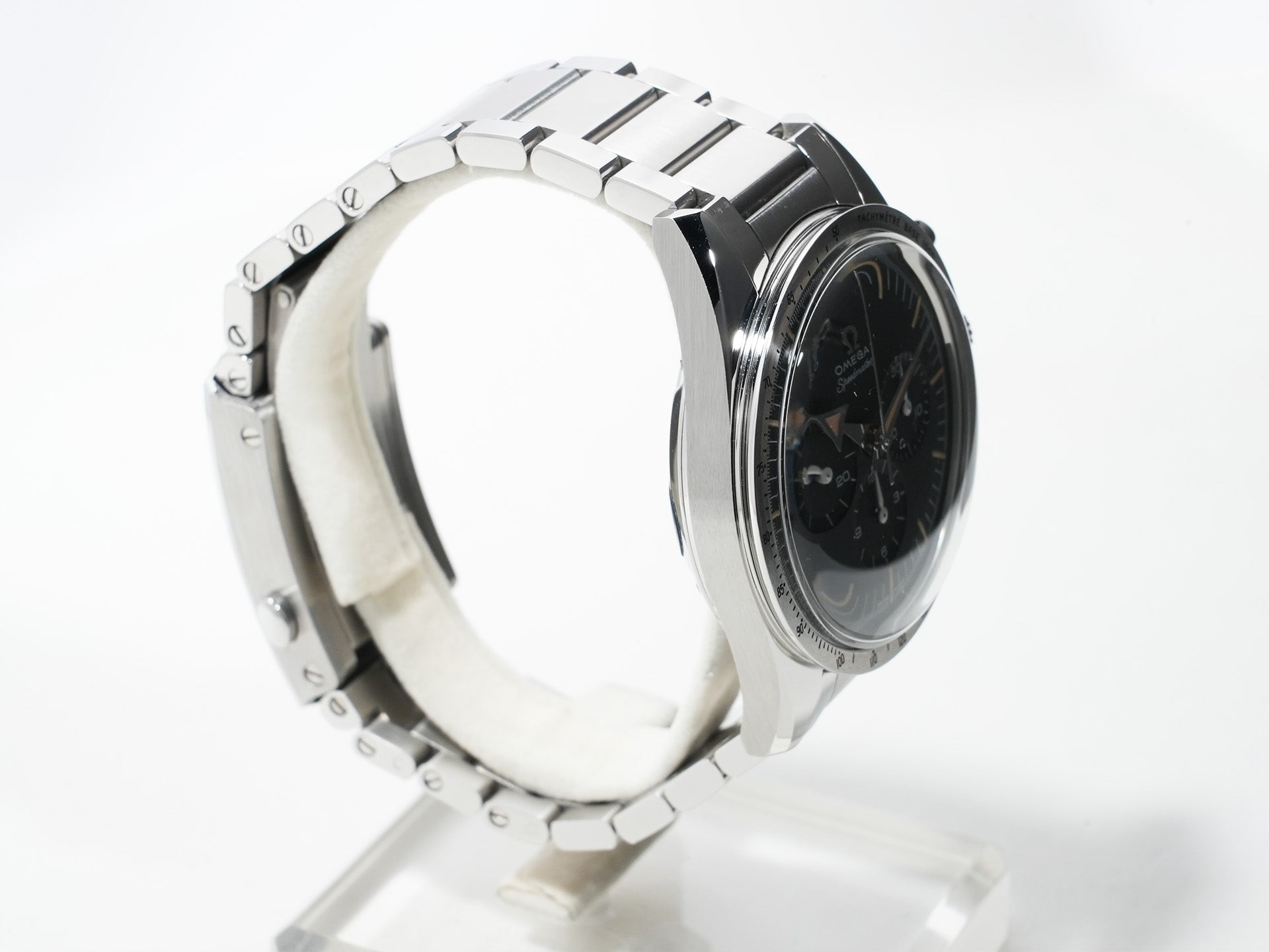 オメガ スピードマスター '57 クロノグラフ 38.6MM Ref.311.10.39.30.01.001 ステンレススチール ブラック文字盤 未使用 9zknd32f