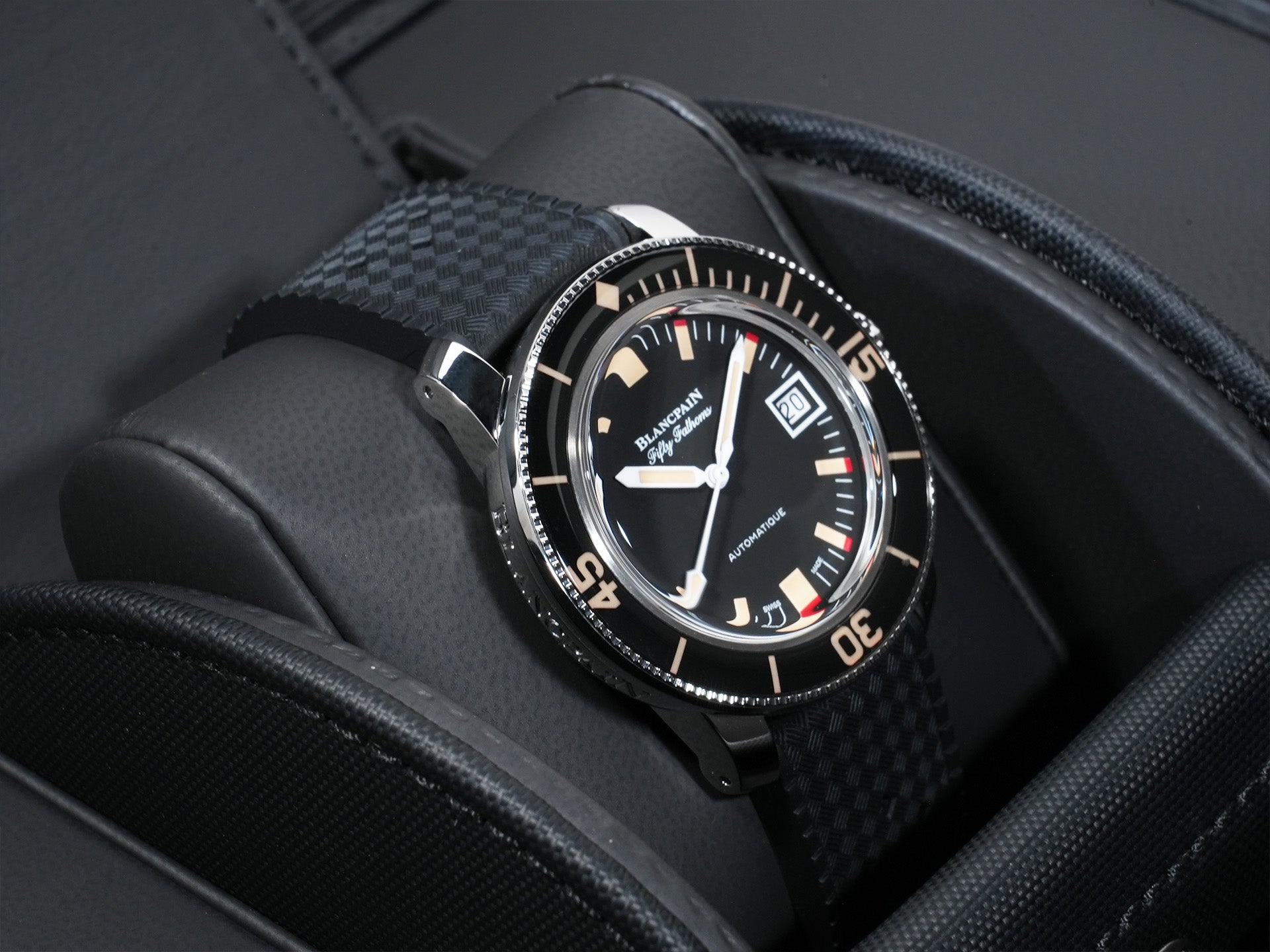 Blancpain Fifty Fathoms Barracuda Ref. 5008B-1130-B52A Stainless Steel Black Dial Unused kq8wdnn9