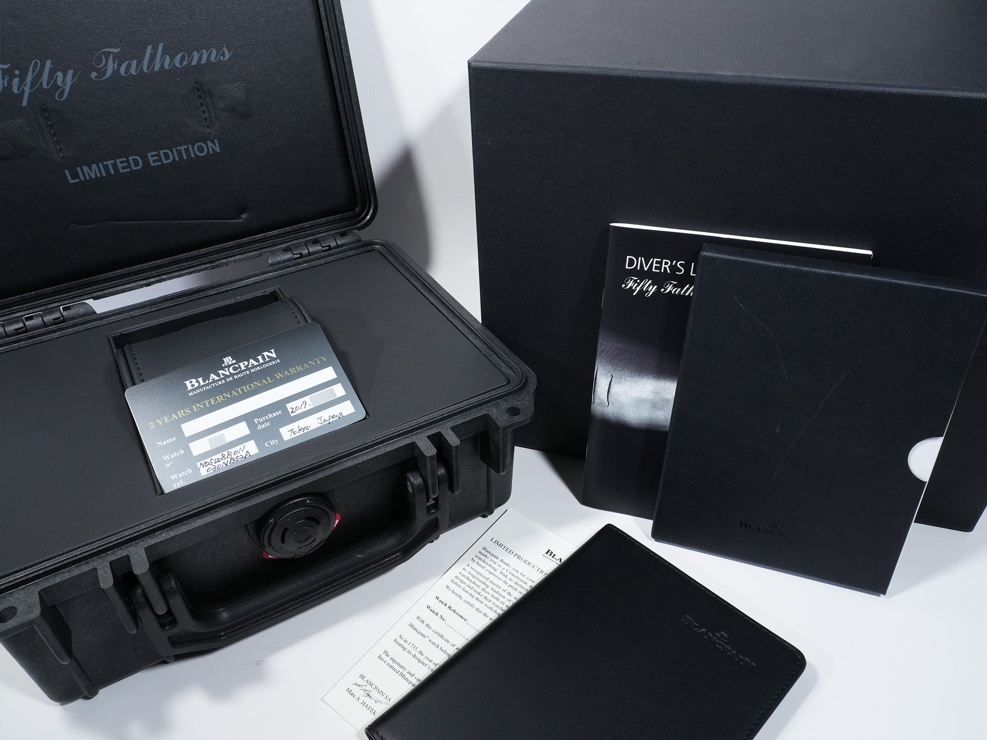 Blancpain Fifty Fathoms Barracuda Ref. 5008B-1130-B52A Stainless Steel Black Dial Unused kq8wdnn9