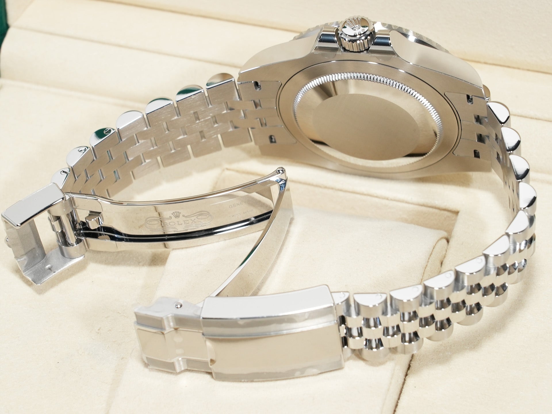 ロレックス GMTマスターII Ref.126710BLRO ステンレススチール ブラック文字盤 ジュビリーブレスレット 未使用 8pbuvggd