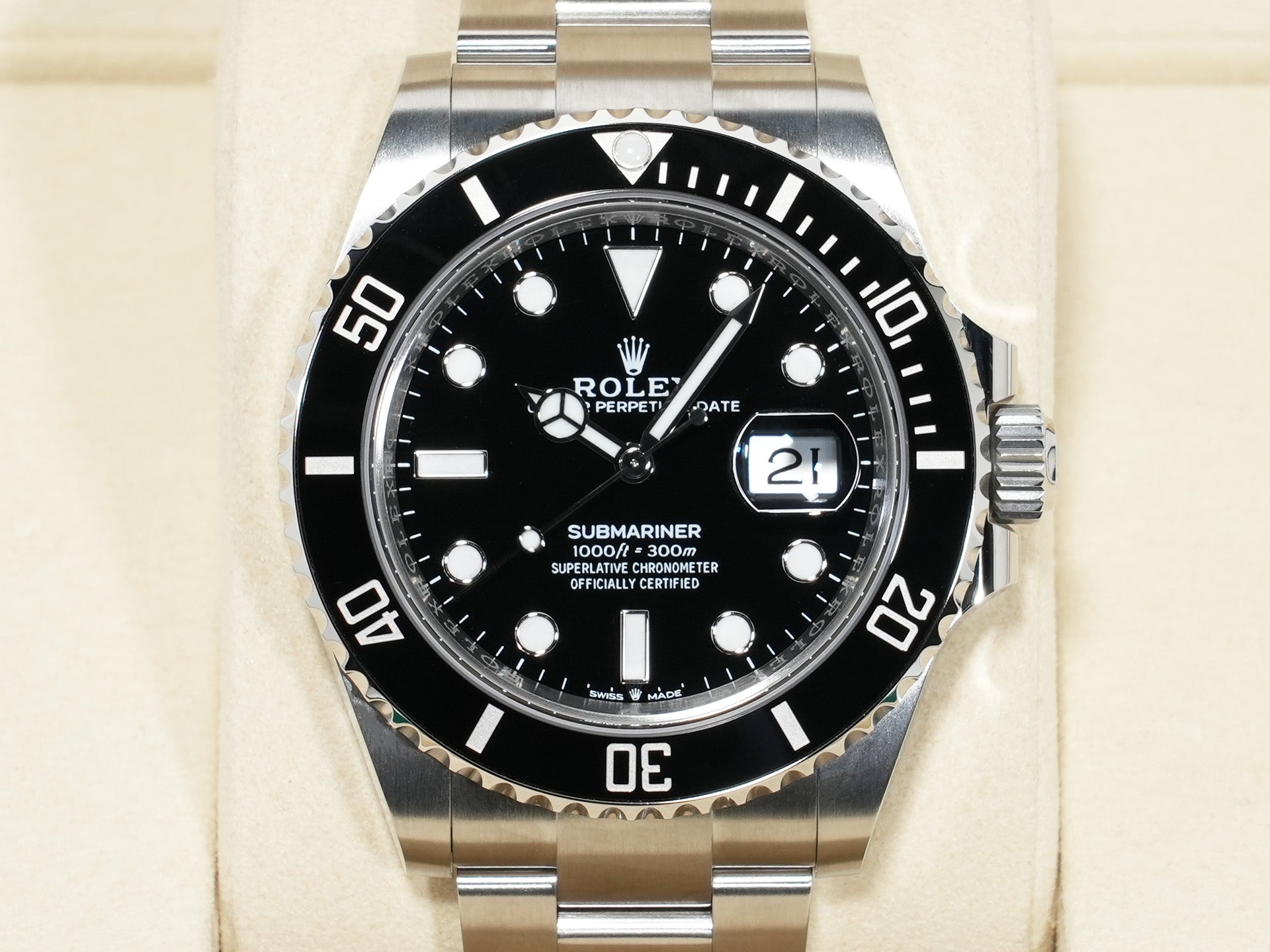 ロレックス サブマリーナー デイト Ref.126610LN ステンレススチール ブラック文字盤 未使用 zrdnyi9e