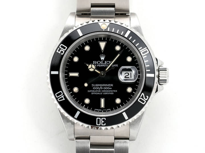 ロレックス サブマリーナー デイト Ref.16610 ステンレススチール ブラック文字盤 中古 n3dcxcpg