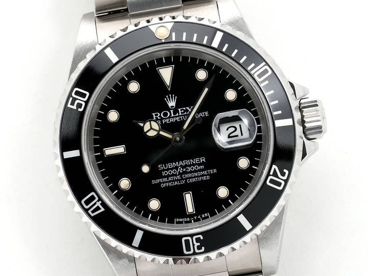 ロレックス サブマリーナー デイト Ref.16610 ステンレススチール ブラック文字盤 中古 n3dcxcpg