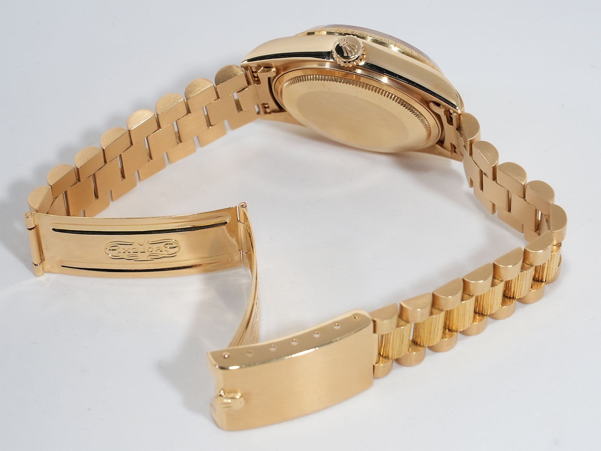 ロレックス デイデイト Ref.18078 イエローゴールド ホワイトローマン文字盤 中古 akvtr2yx