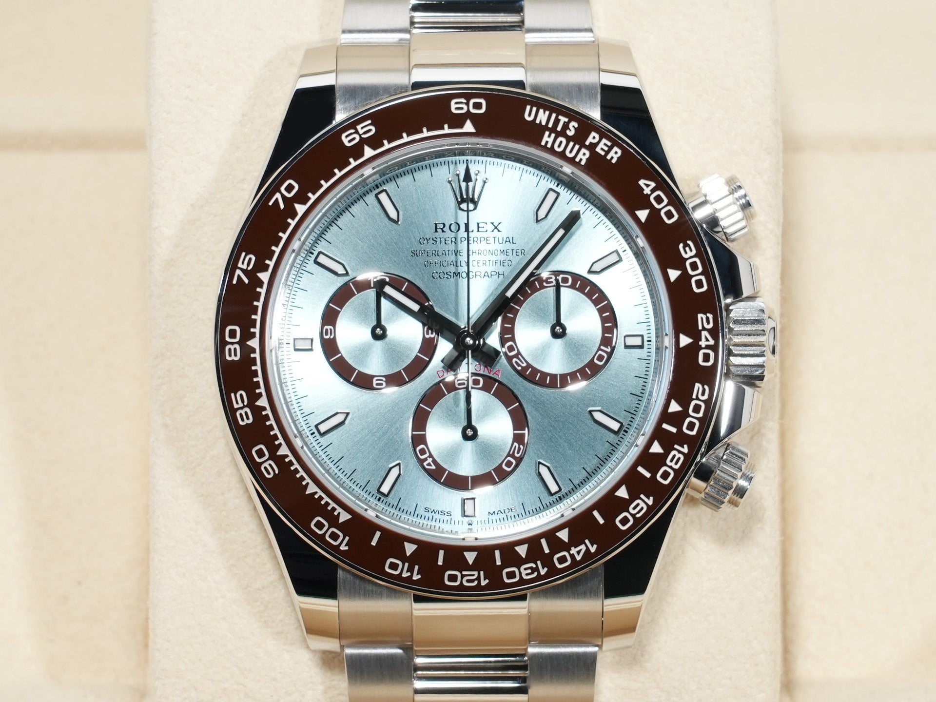 ロレックス デイトナ Ref.126506 プラチナ アイスブルー文字盤 未使用 jkp9ym6w