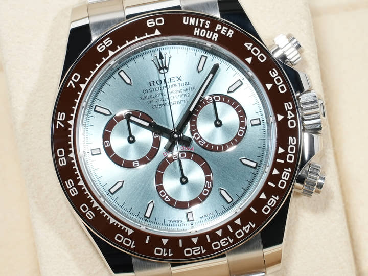 Rolex Daytona Ref. 126506 Platinum Ice Blue Dial Unused jkp9ym6w