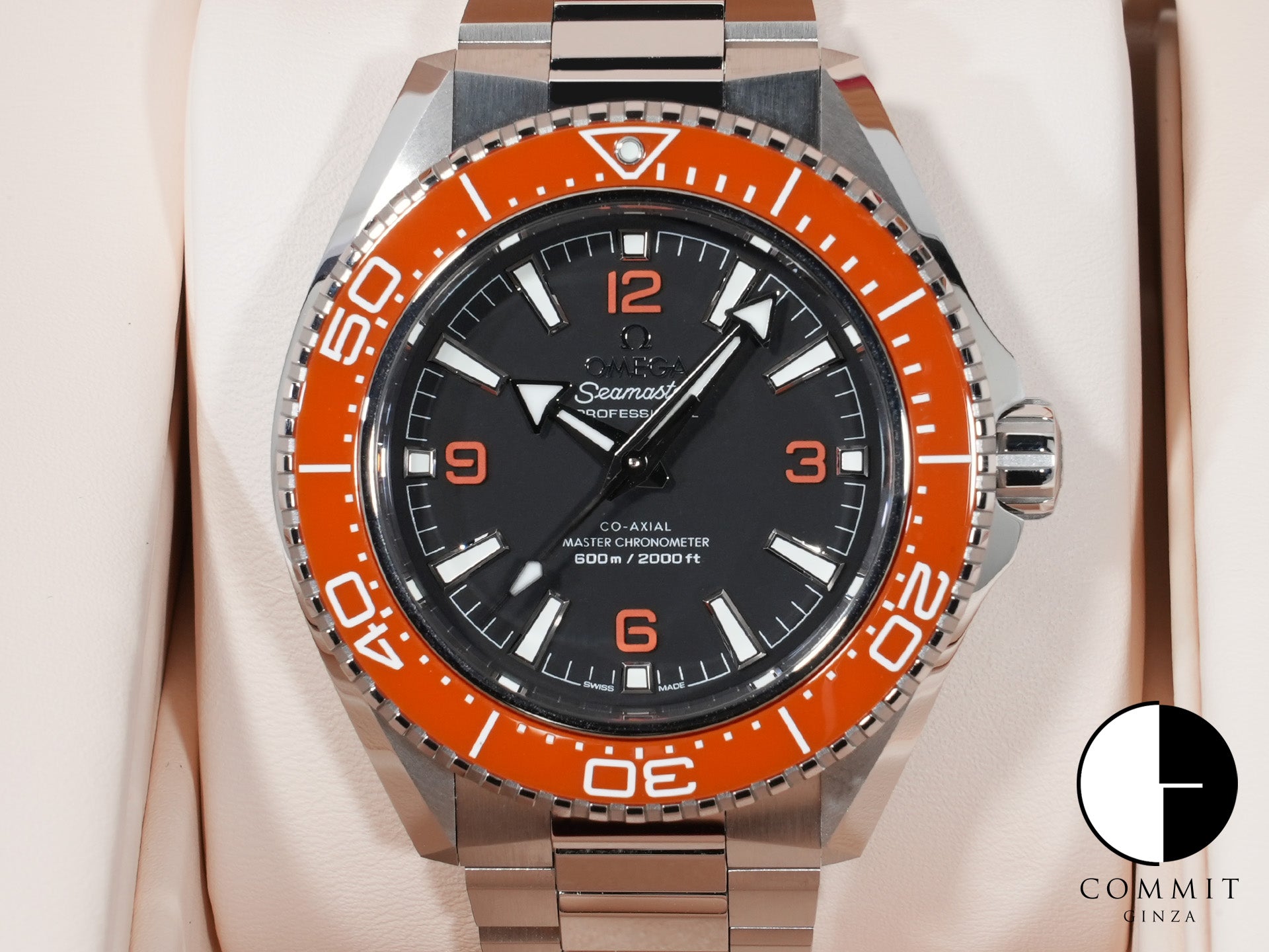 オメガ シーマスター プラネットオーシャン 600M Ref.217.30.42.21.01.003 ステンレススチール ブラック文字盤 未使用 aix29h8x済み