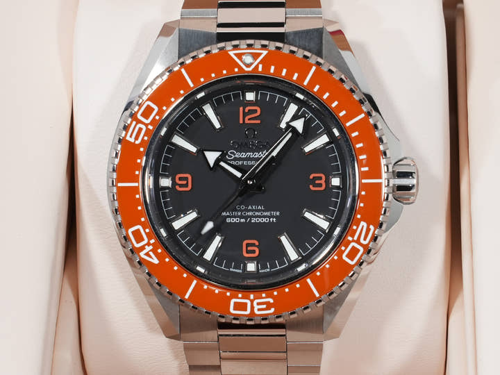 Omega Seamaster Planet Ocean 600M Ref. 217.30.42.21.01.003 Stainless Steel Black Dial Unused aix29h8x