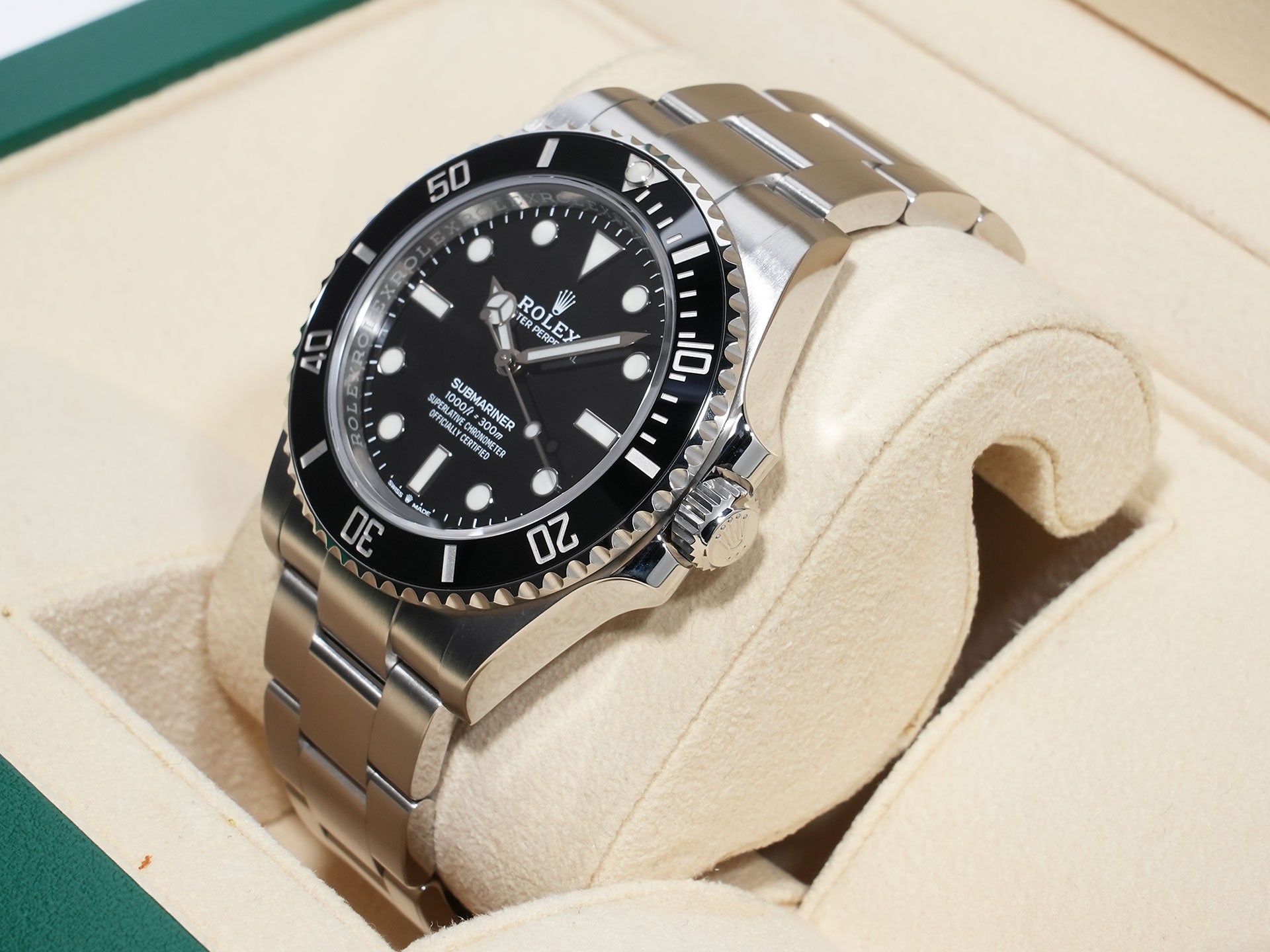 ロレックス サブマリーナー ノンデイト Ref.124060 ステンレススチール ブラック文字盤 中古 4mxpp2pd