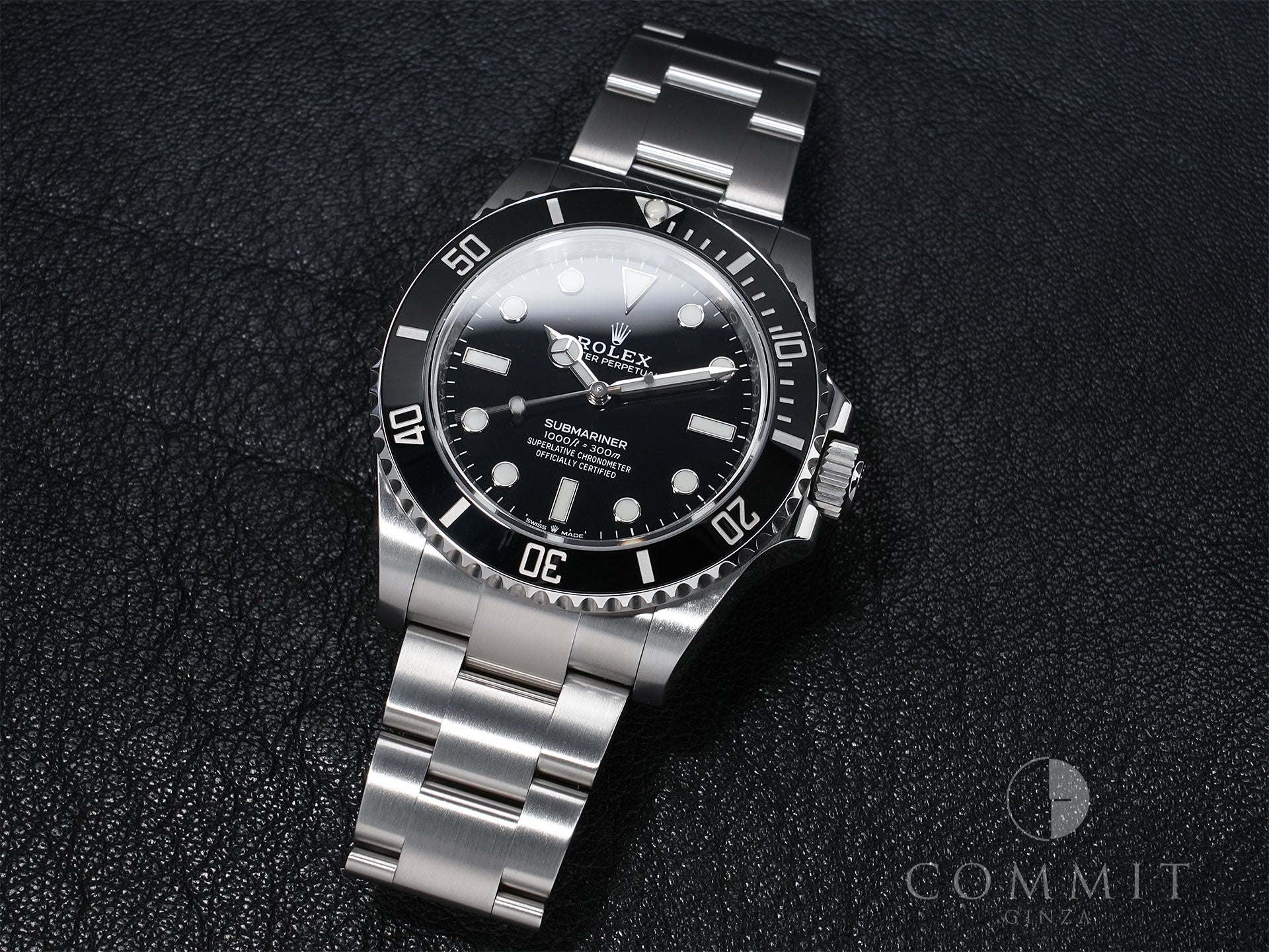 ロレックス サブマリーナー ノンデイト Ref.124060 ステンレススチール ブラック文字盤 中古 4mxpp2pd