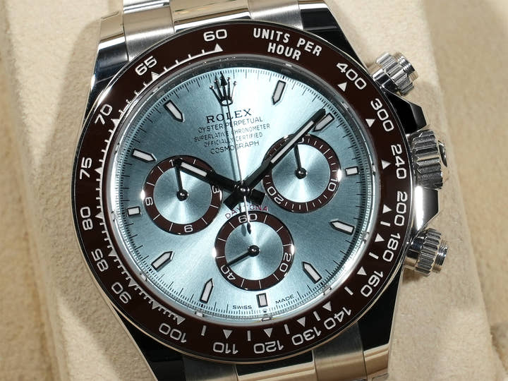 ロレックス デイトナ Ref.126506 プラチナ アイスブルー文字盤 未使用 s5mh74ze
