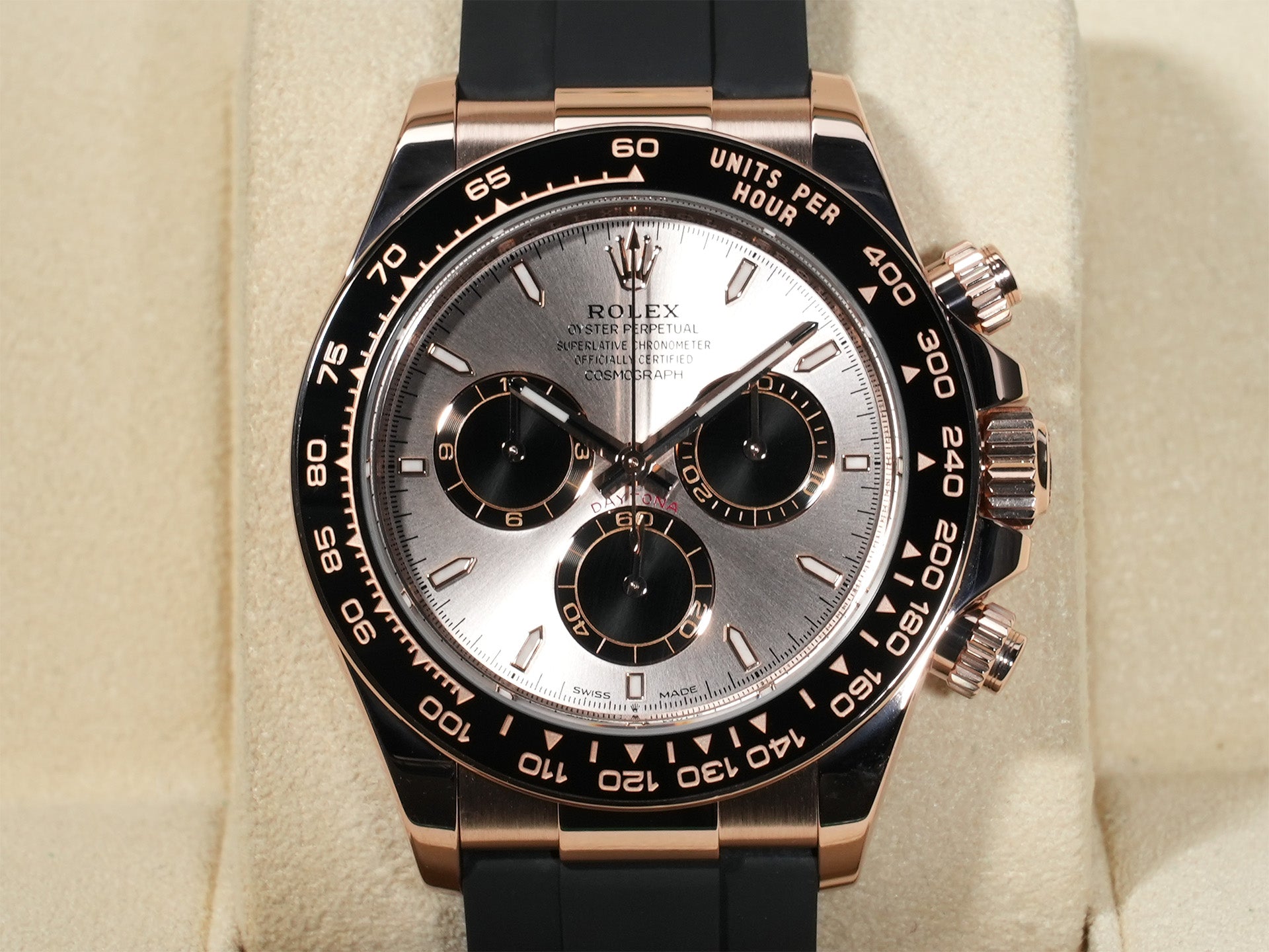 ロレックス デイトナ Ref.126515LN エバーローズゴールド サンダストxブライトブラック文字盤 美品 ikp3u5cu