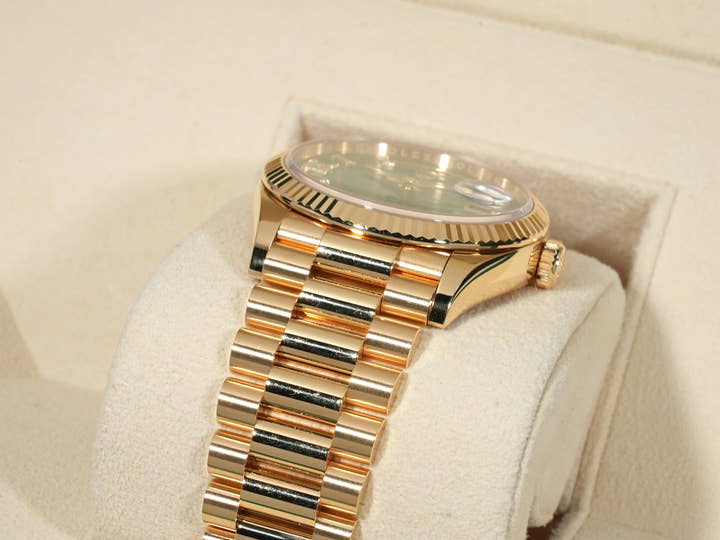 ロレックス デイデイト36 Ref.128238 イエローゴールド マラカイト文字盤 中古 cv863k8i