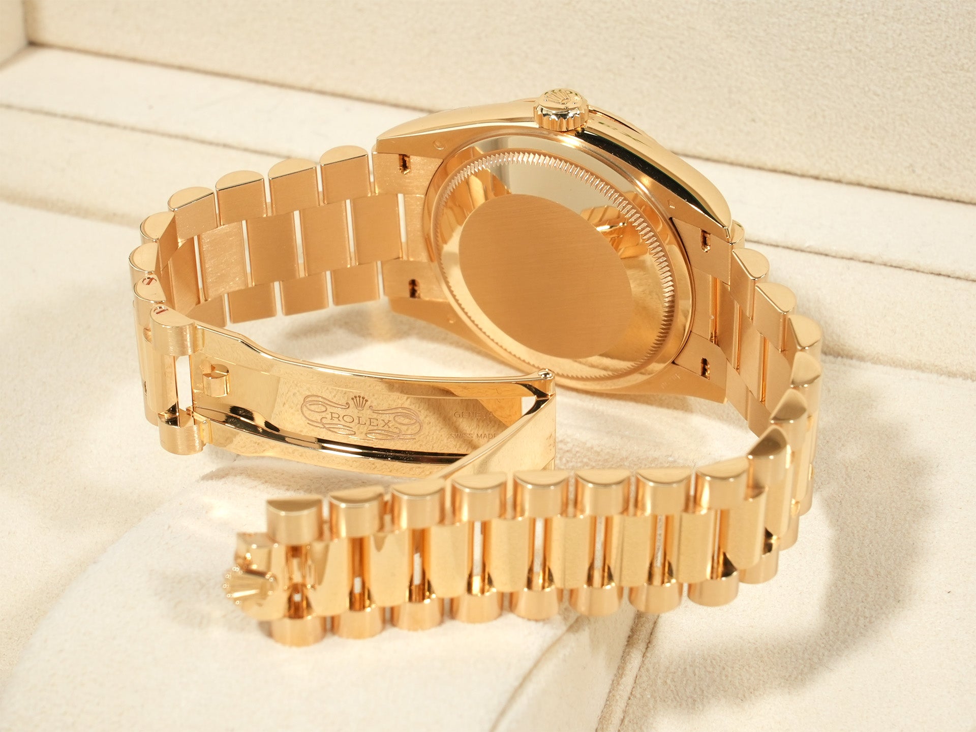 ロレックス デイデイト36 Ref.128238 イエローゴールド マラカイト文字盤 中古 cv863k8i