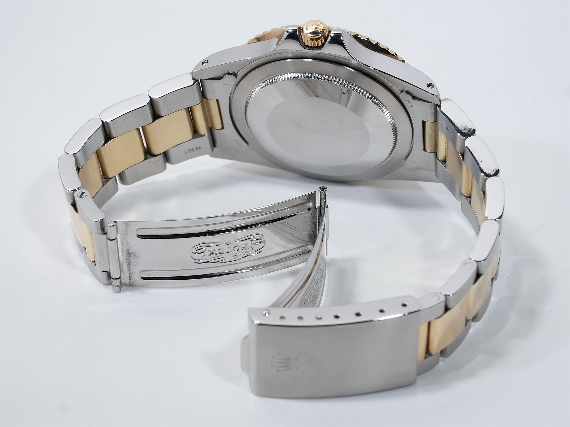 ロレックス GMTマスター Ref.1675/3 ステンレススチール/イエローゴールド ブラウン文字盤 オイスターブレスレット 中古 rjug2qu7