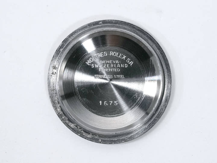 ロレックス GMTマスター Ref.1675/3 ステンレススチール/イエローゴールド ブラウン文字盤 オイスターブレスレット 中古 rjug2qu7