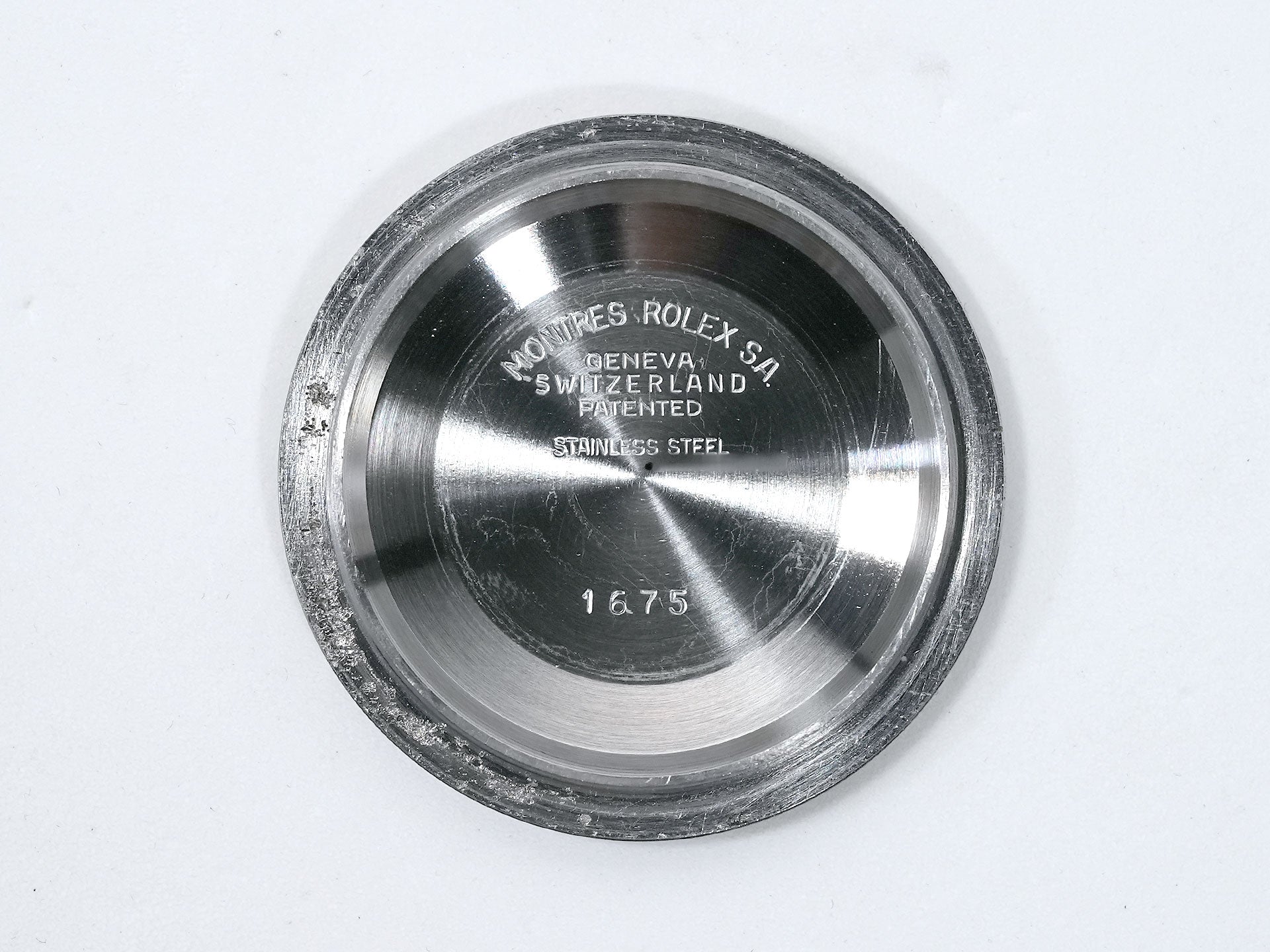 ロレックス GMTマスター Ref.1675/3 ステンレススチール/イエローゴールド ブラウン文字盤 オイスターブレスレット 中古 rjug2qu7