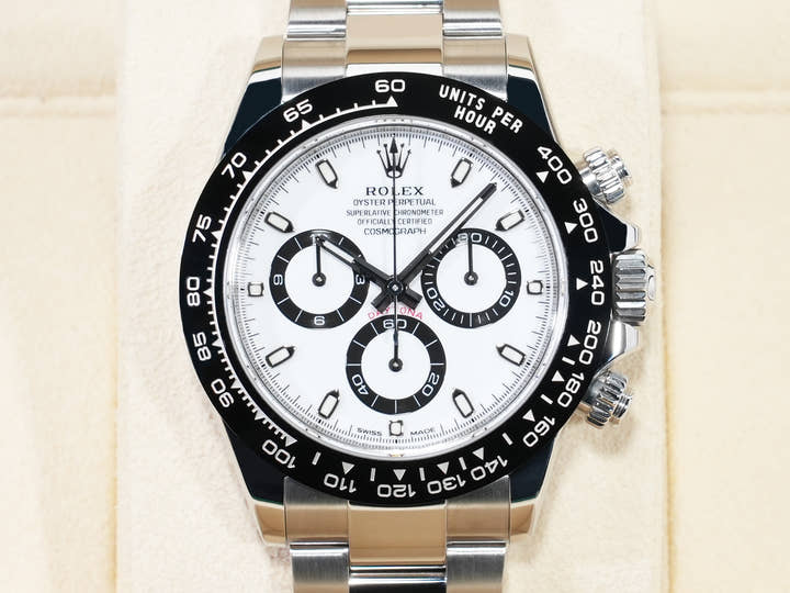ロレックス デイトナ Ref.116500LN ステンレススチール ホワイト文字盤 中古 vir8shim