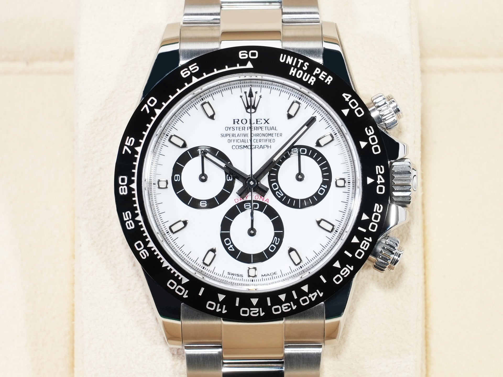 ロレックス デイトナ Ref.116500LN ステンレススチール ホワイト文字盤 中古 vir8shim