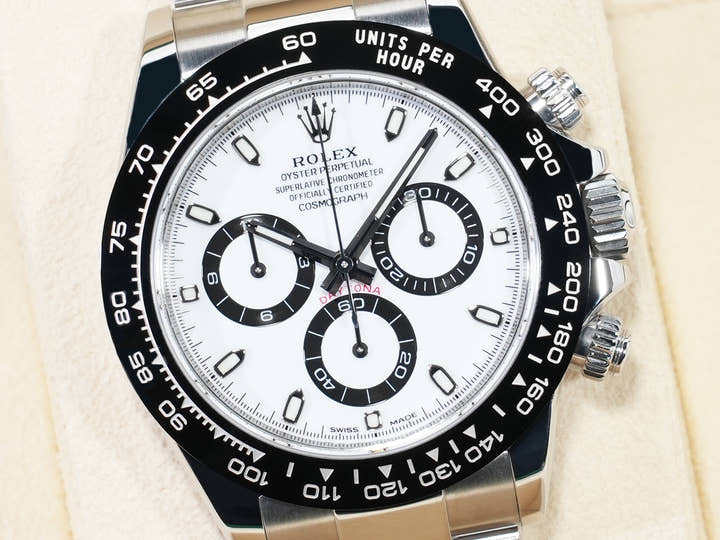 ロレックス デイトナ Ref.116500LN ステンレススチール ホワイト文字盤 中古 vir8shim