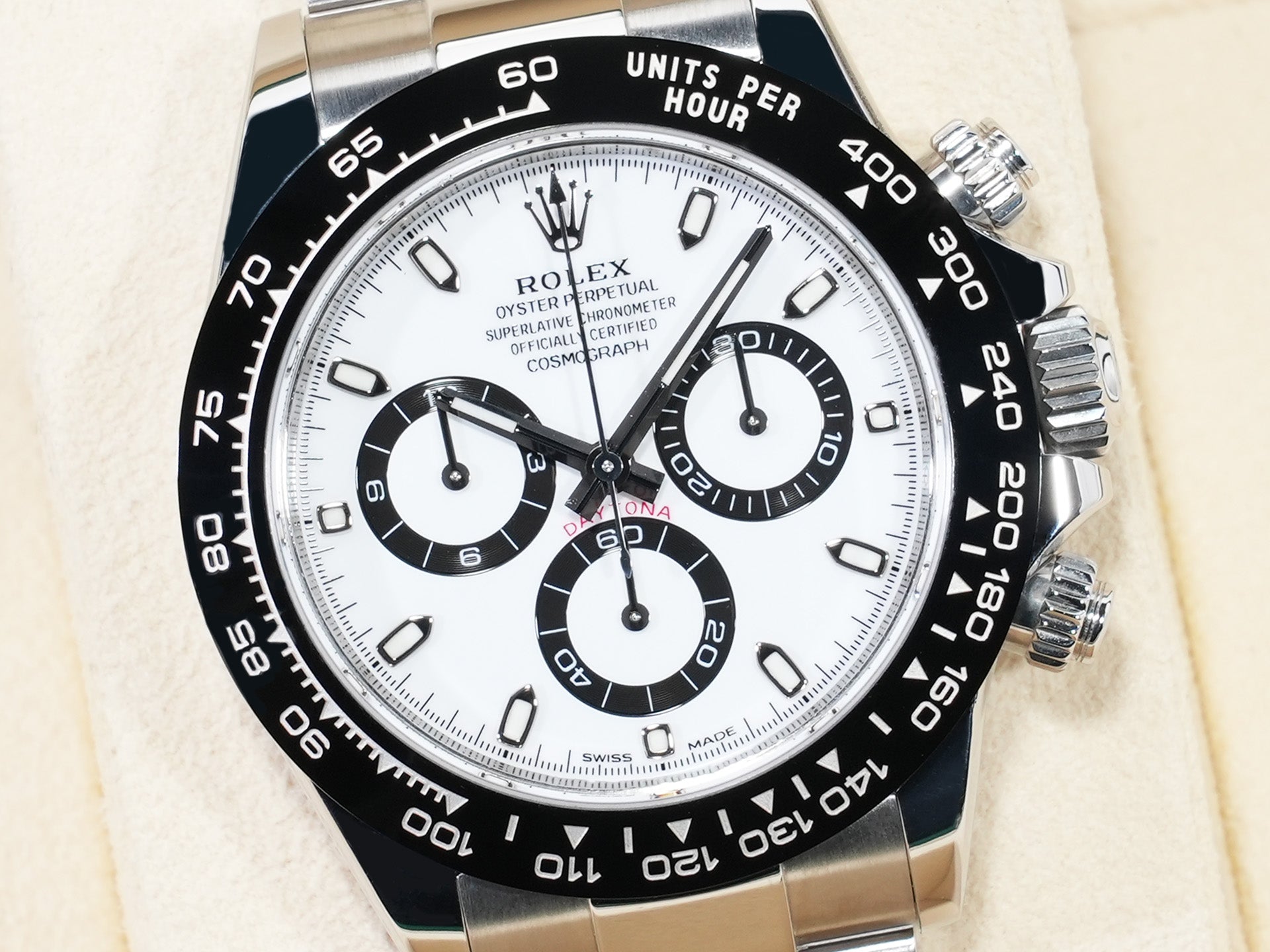 ロレックス デイトナ Ref.116500LN ステンレススチール ホワイト文字盤 中古 vir8shim