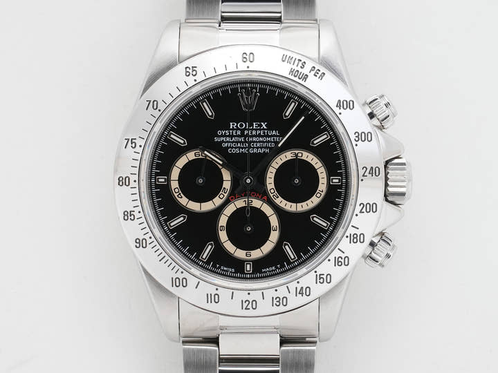 Pre-owned Rolex Daytona El Primero Ref. 16520 Stainless Steel Black Dial (snga5zye)