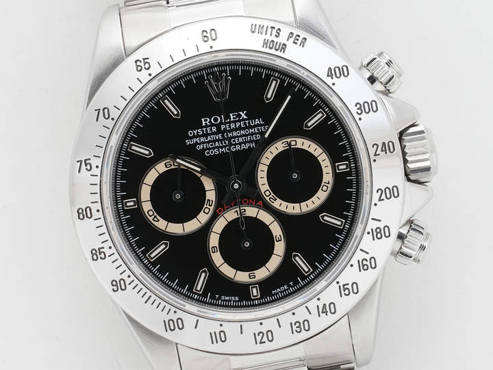 Pre-owned Rolex Daytona El Primero Ref. 16520 Stainless Steel Black Dial (snga5zye)