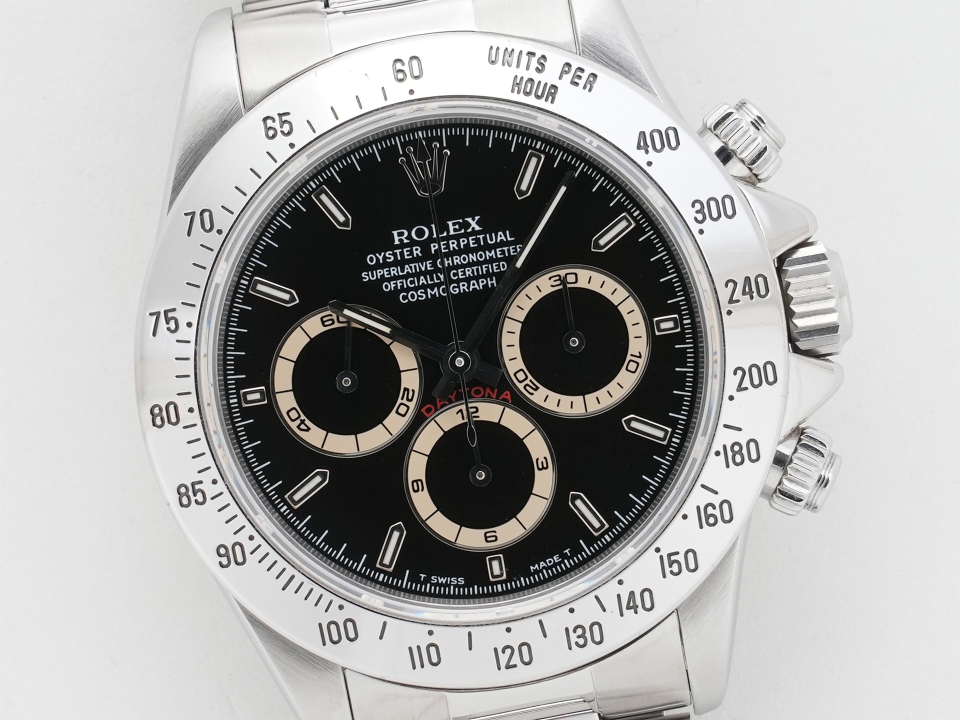 Pre-owned Rolex Daytona El Primero Ref. 16520 Stainless Steel Black Dial (snga5zye)