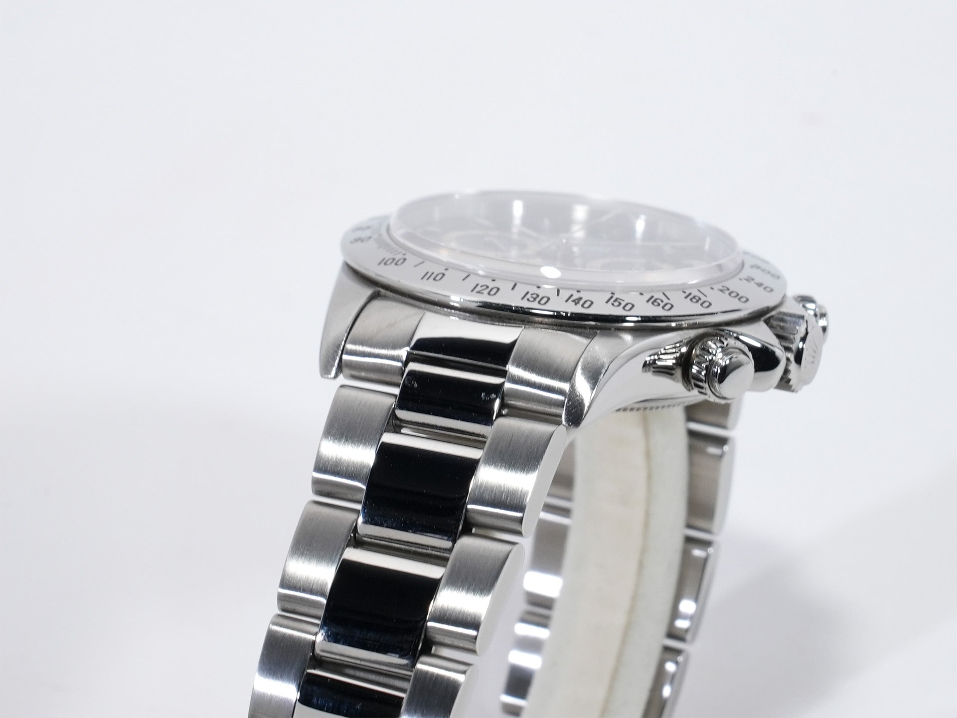 Pre-owned Rolex Daytona El Primero Ref. 16520 Stainless Steel Black Dial (snga5zye)