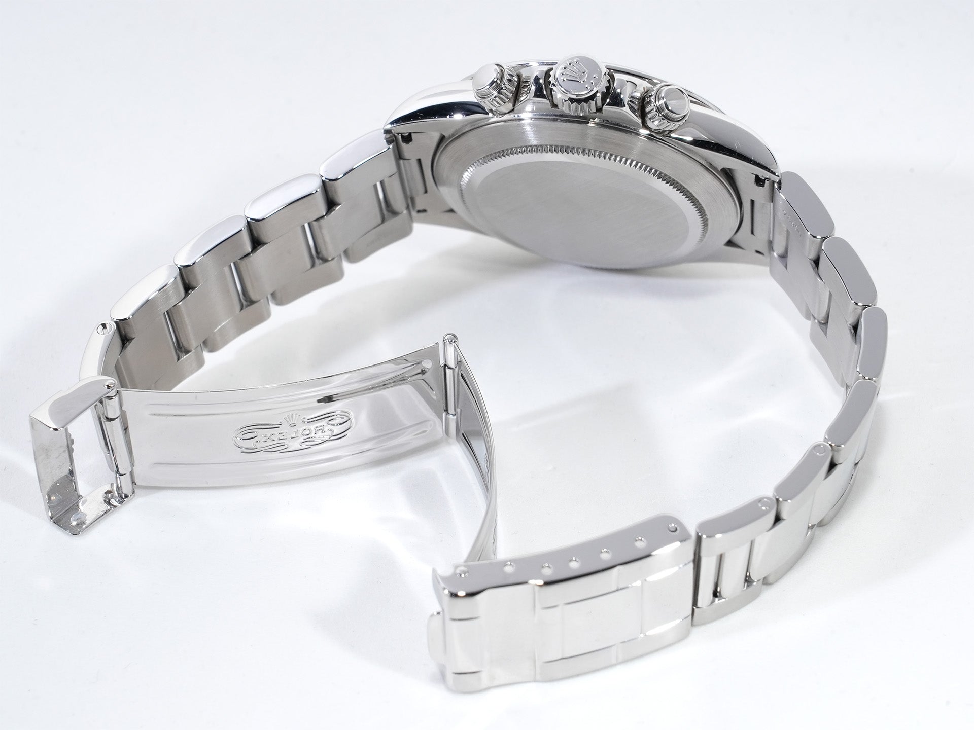 Pre-owned Rolex Daytona El Primero Ref. 16520 Stainless Steel Black Dial (snga5zye)