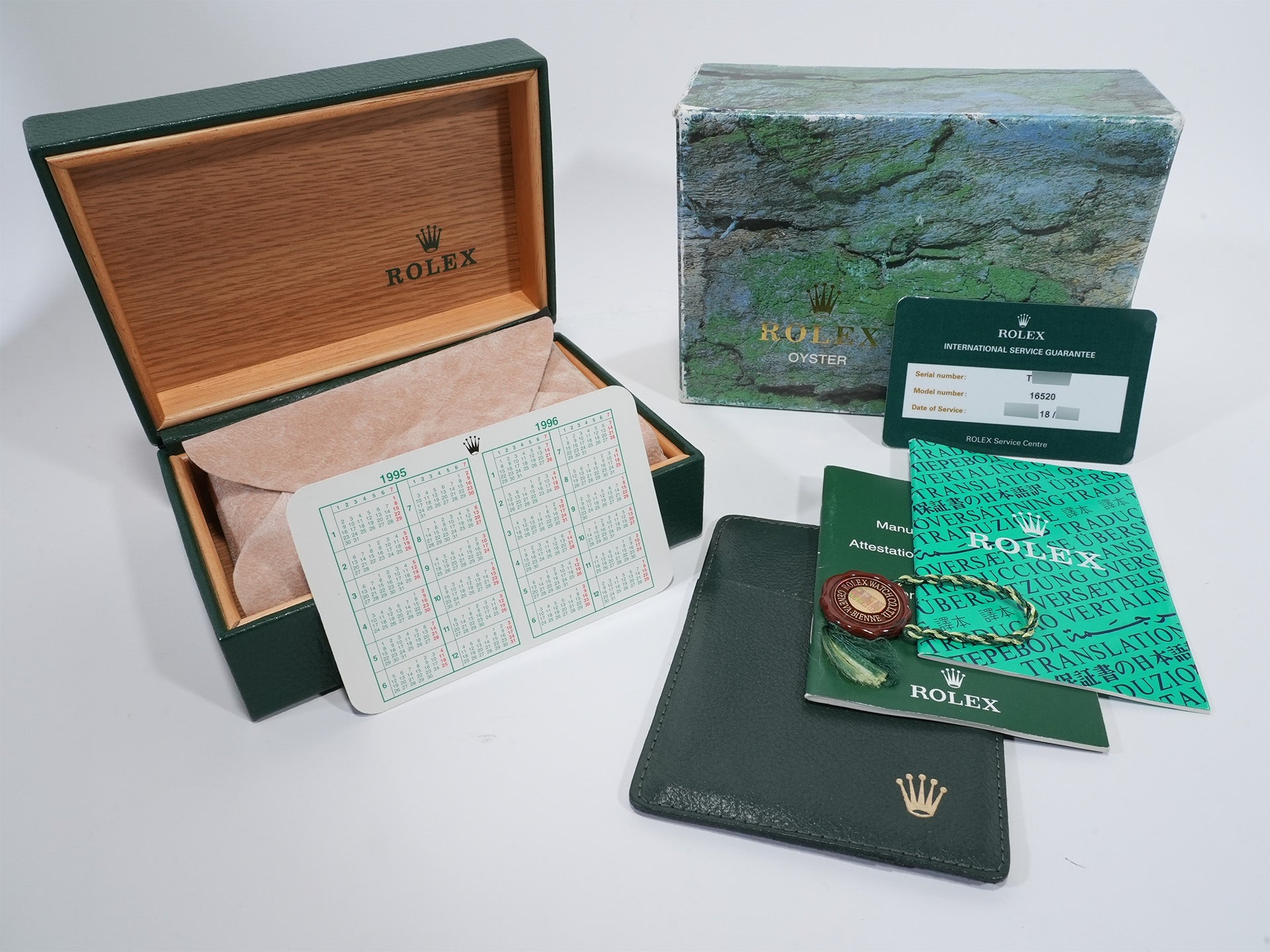 Pre-owned Rolex Daytona El Primero Ref. 16520 Stainless Steel Black Dial (snga5zye)