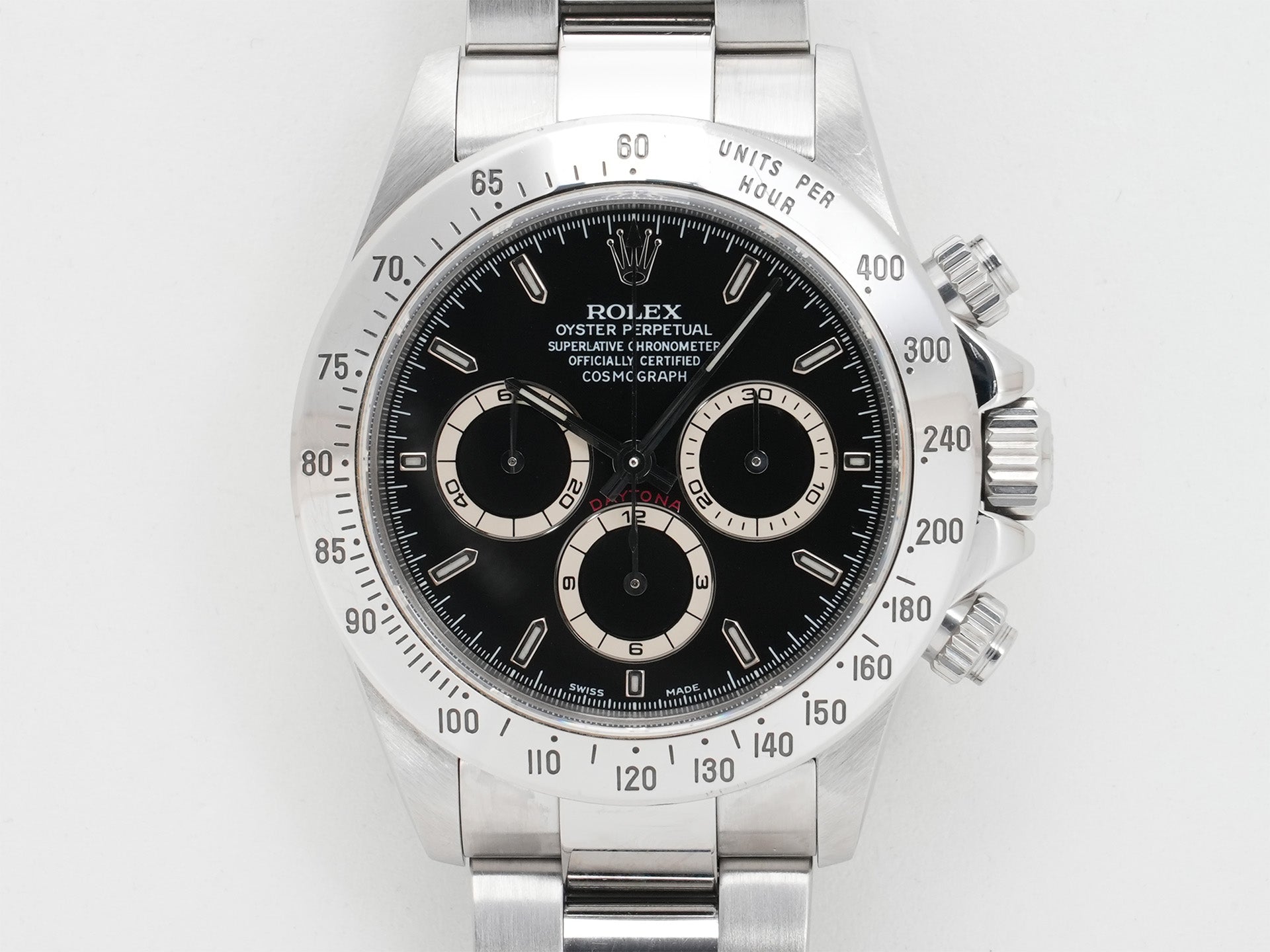 ロレックス デイトナ エルプリメロ Ref.16520 ステンレススチール ブラック文字盤 中古 svzr6n8e