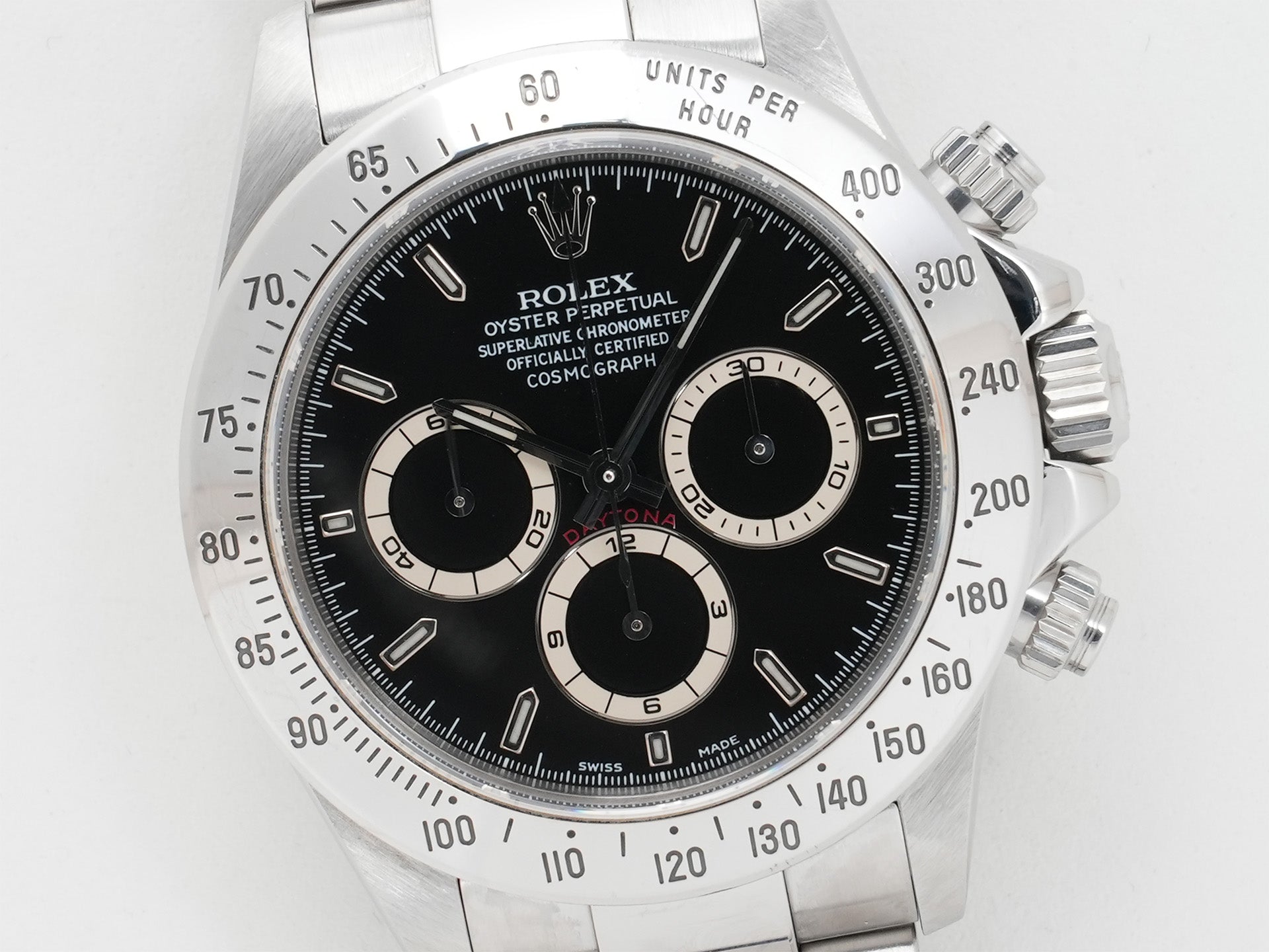ロレックス デイトナ エルプリメロ Ref.16520 ステンレススチール ブラック文字盤 中古 svzr6n8e