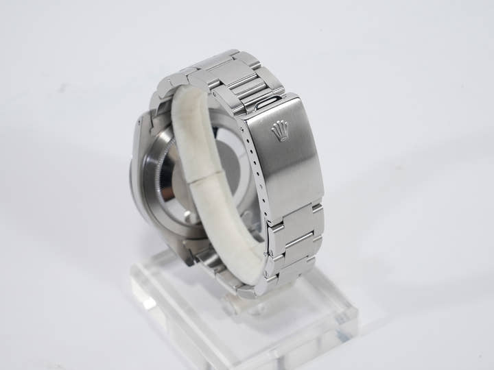 Pre-owned Rolex Explorer II Ref. 16570 Stainless Steel Black Dial Oyster Bracelet (eszamjpa)