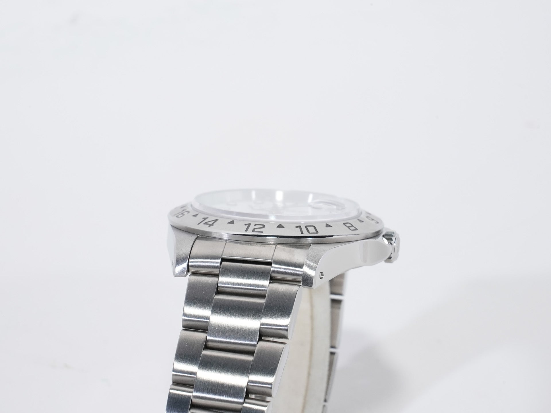 ロレックス エクスプローラーII Ref.16570 ステンレススチール ホワイト文字盤 オイスターブレスレット 中古 bhhbfcb3