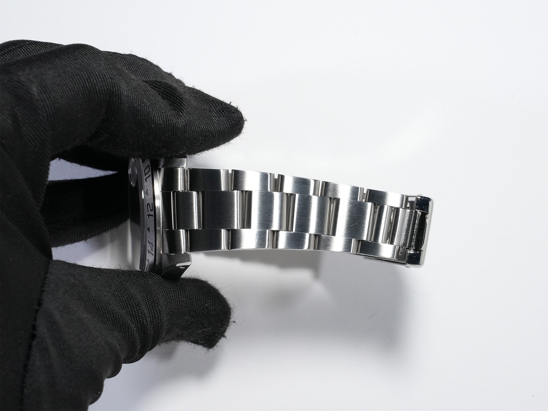 ロレックス エクスプローラーII Ref.16570 ステンレススチール ホワイト文字盤 オイスターブレスレット 中古 bhhbfcb3