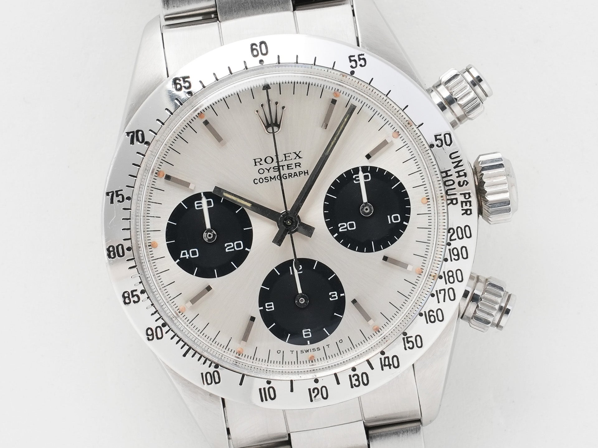 ロレックス デイトナ Ref.6265 ステンレススチール シルバー文字盤 中古 0CSH0005