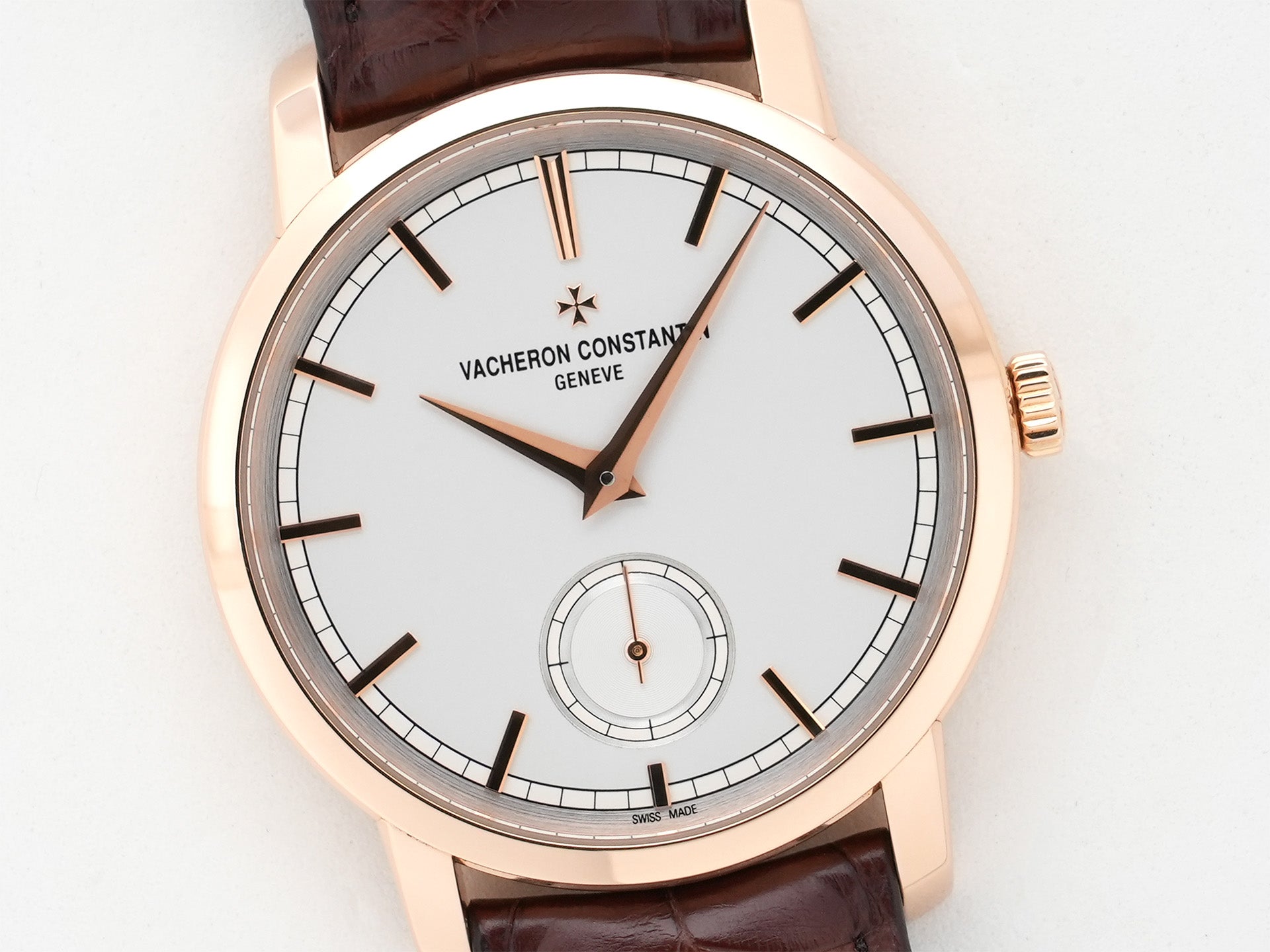 ヴァシュロンコンスタンタン トラディショナル マニュアルワインディング Ref.82172/000R-9382 ピンクゴールド シルバー文字盤 中古 hsj2kowe