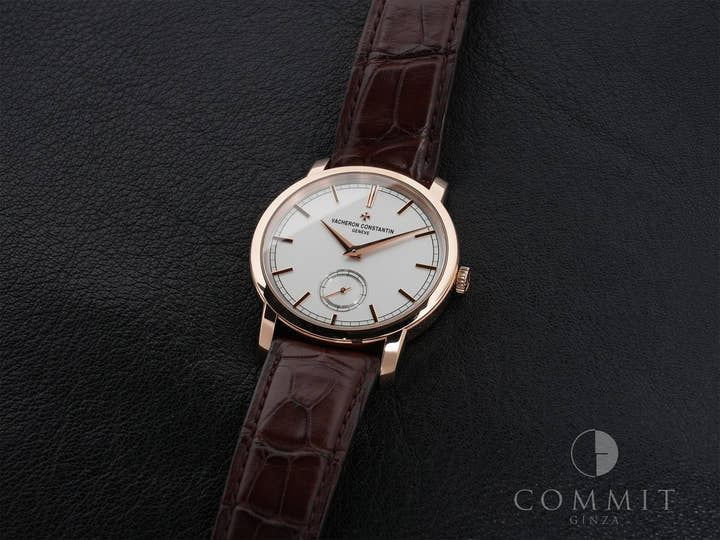 ヴァシュロンコンスタンタン トラディショナル マニュアルワインディング Ref.82172/000R-9382 ピンクゴールド シルバー文字盤 中古 hsj2kowe