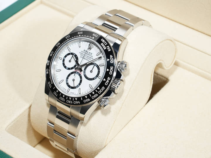 ロレックス デイトナ Ref.126500LN ステンレススチール ホワイト文字盤 未使用 hofqeezz