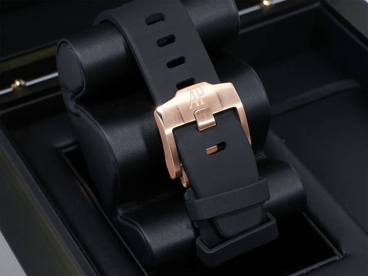 Audemars Piguet Royal Oak Offshore Chronograph Ref. 26238OK.OO.A002CA.01 Pink Gold Slate Gray Dial Unused mowqoqvx