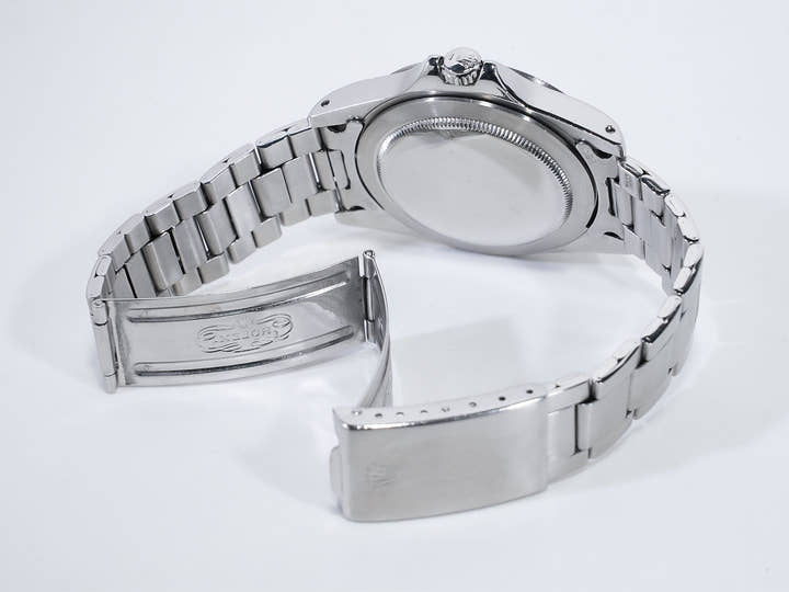 ロレックス エクスプローラーII Ref.1655 ステンレススチール ブラック文字盤 オイスターブレスレット 中古 xfyu9dp8