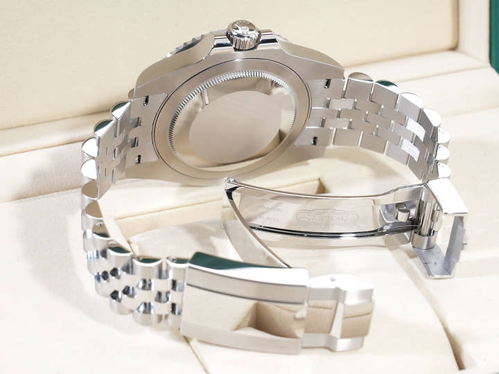 ロレックス GMTマスターII Ref.126720VTNR ステンレススチール ブラック文字盤 ジュビリーブレスレット 未使用 oav26udv