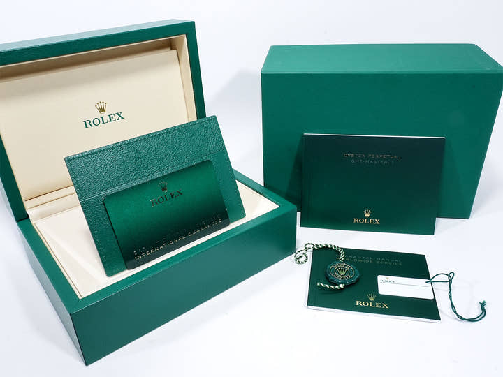 ロレックス GMTマスターII Ref.126720VTNR ステンレススチール ブラック文字盤 ジュビリーブレスレット 未使用 oav26udv