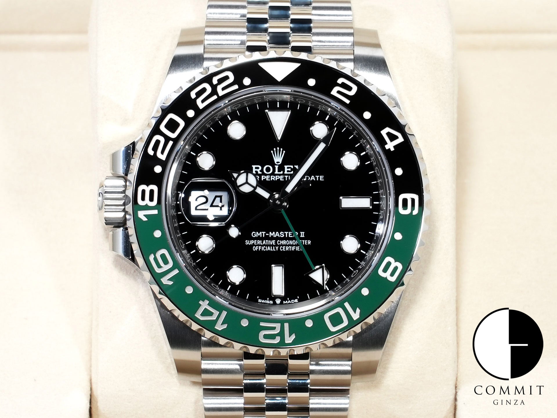 ロレックス GMTマスターII Ref.126720VTNR ステンレススチール ブラック文字盤 ジュビリーブレスレット 未使用 mpfoidoc