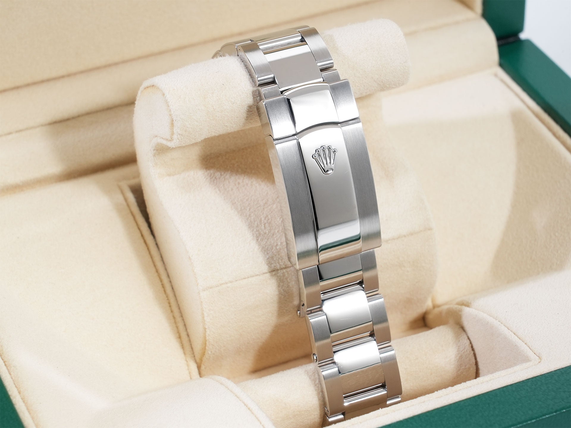 Rolex Datejust 41 Ref. 126300 Stainless Steel Azzurro Blue Dial Oyster Bracelet Excellent Condition jewf2srv