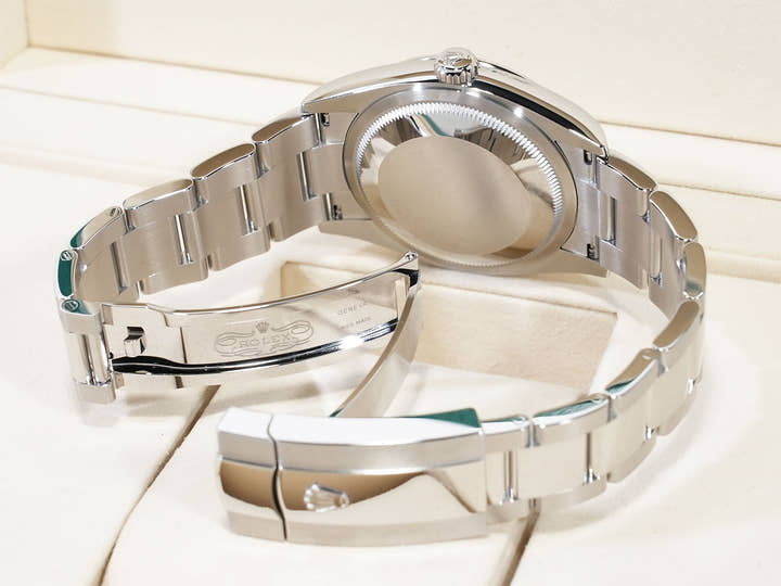 Rolex Datejust 36 Ref. 126200 Stainless Steel Mint Green Dial Oyster Bracelet Unused zmw2dbm7